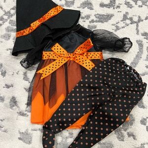 18” doll witch outfit